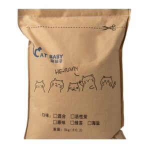products OEM/ODM coffee milk flavored Soybean Cat Litter
