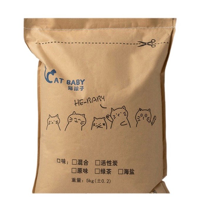 OEM/ODM coffee milk flavored Soybean Cat Litter
